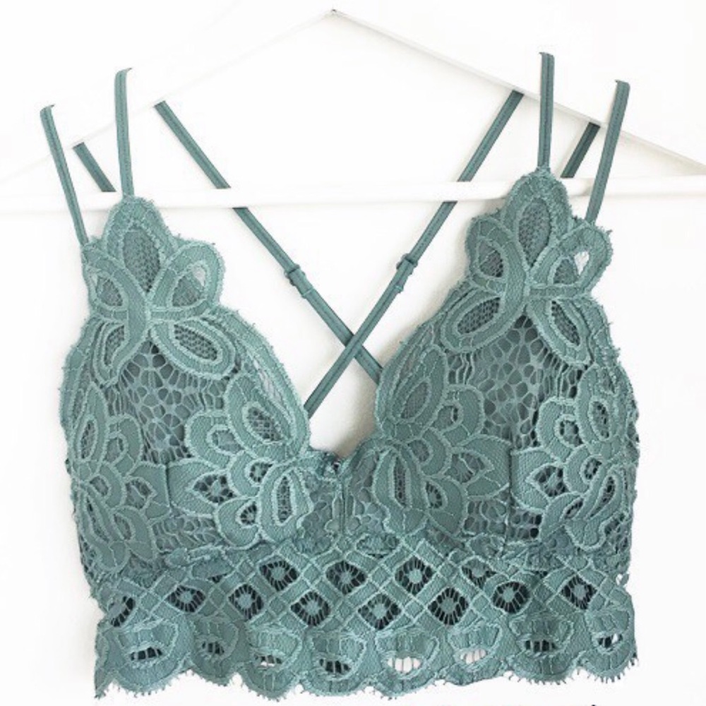 "CROCHET" in Light Teal